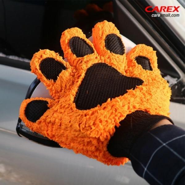 할인 3분세차 타이거 세차장갑   간편 세정 관리
