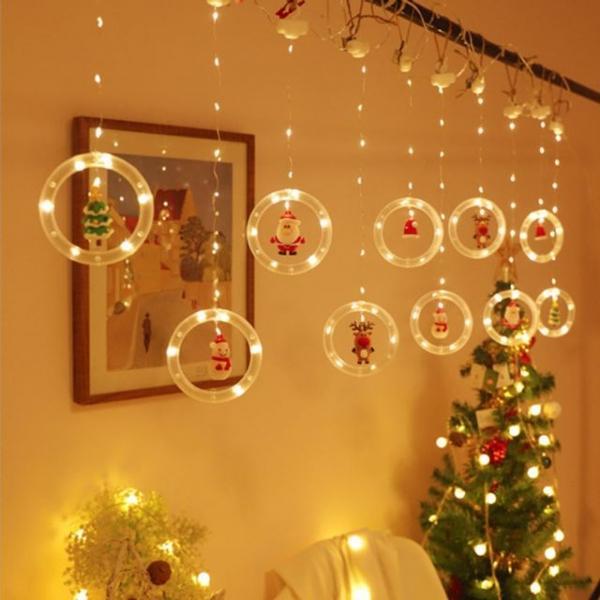 크리스마스 LED 조명 트리 장식 선물 전구 가랜드