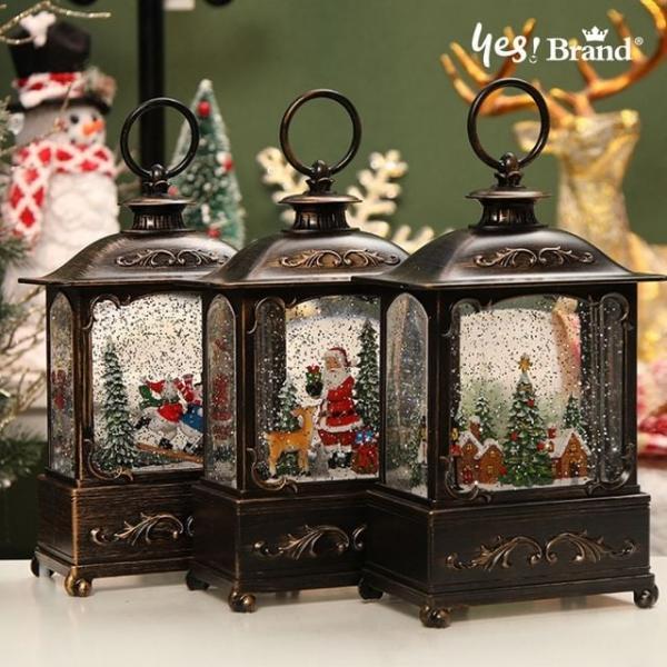 크리스마스 와이드 오르골 워터볼 조명 크리스마스