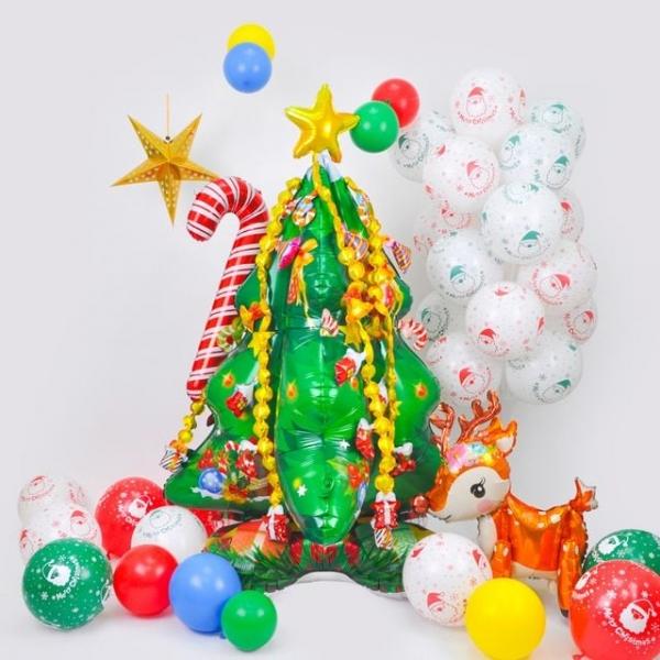 스탠드은박풍선(크리스마스트리)B타입