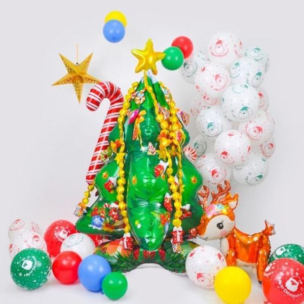 스탠드은박풍선(크리스마스트리)B타입