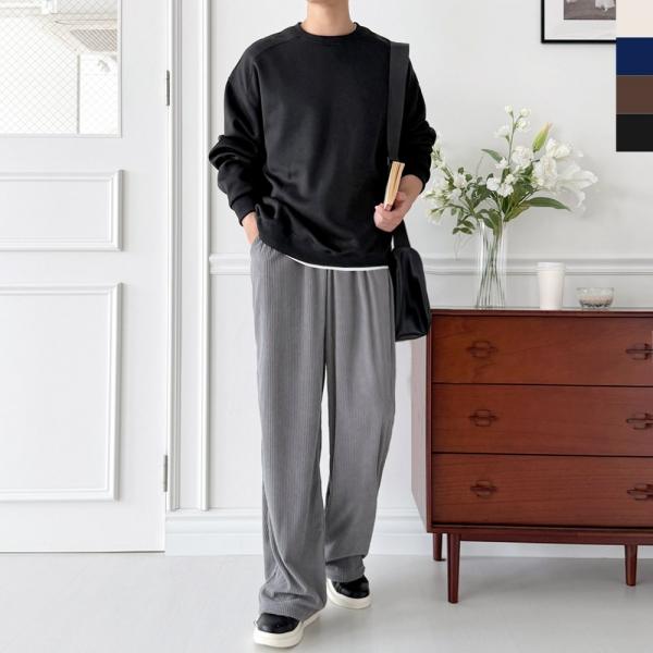 GAA SF1043M 남자 코듀로이 골덴 스트링 조거 와이드