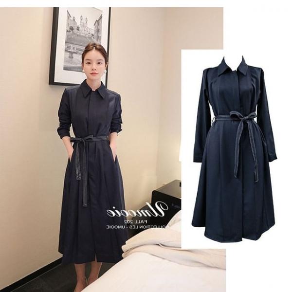 봄 가을 겨울 프렌치 무드명 플레어 원피스 B2589