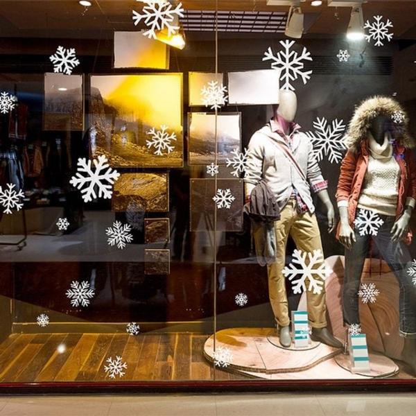 겨울 눈송이 눈꽃셋트 크리스마스 포인트스티커(소형)