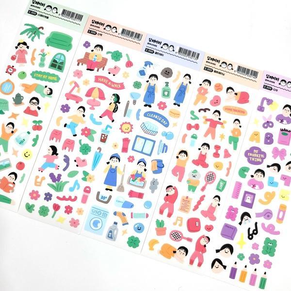 달페이퍼 스테이엣홈 5 씰스티커