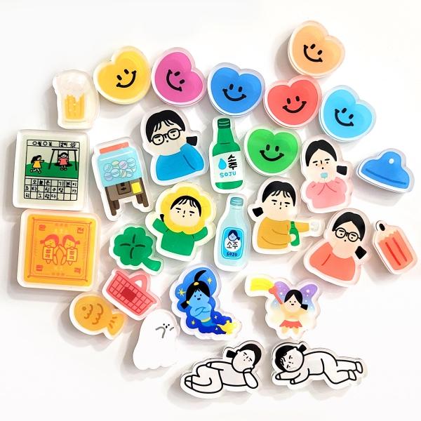 달페이퍼 일상다반사 27종 마그넷