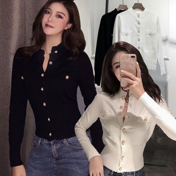 미니가디건 숏가디건 봄 여성 블라우스 가디건 가을