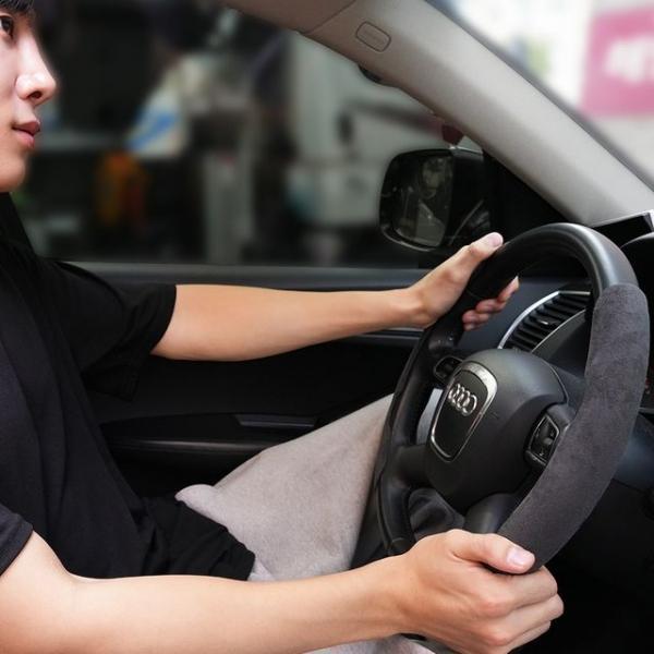 3초쿨 자동차 겨울용 핸들커버 스웨이드 사계절 가능
