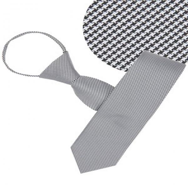 (남성의류도매)LTIE-100하운드투스 넥타이(자동) 블랙