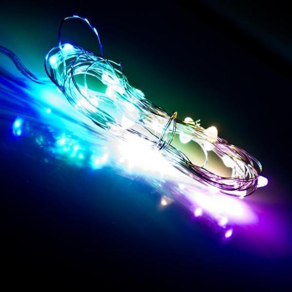 반딧불전구30구3m(점등레인보우) 크리스마스 할로윈