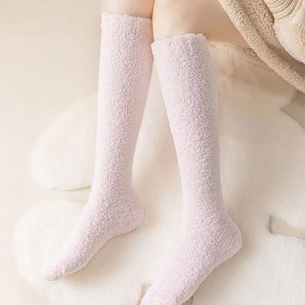 긴 롱 수면 양말 니삭스 [11종 임산부 수족냉증 여성 산모 방한 털 보온 무릎 오버 여자 겨울 롱수면양말]