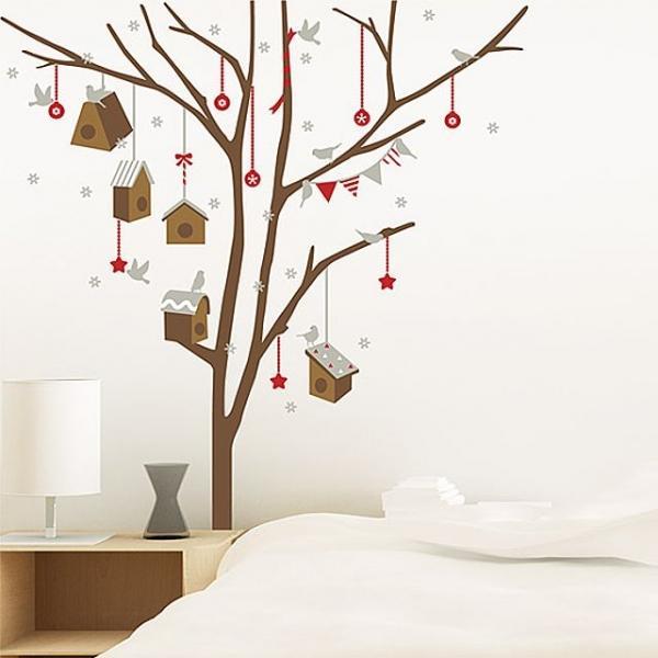 버드 홀리데이 포인트스티커 크리스마스 겨울 눈꽃