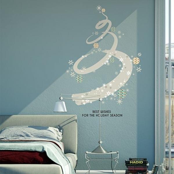 스노우트리 포인트스티커 크리스마스 겨울 눈꽃