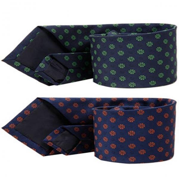 (남자의류도매) LTIE-112 점박플라워 넥타이 (자동)