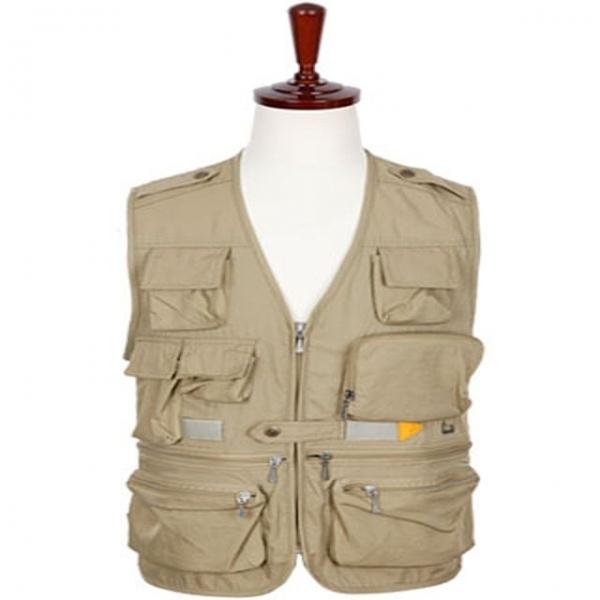 (남자옷도매) MJ-1000 대어 낚시조끼 (M-2XL) 베이지