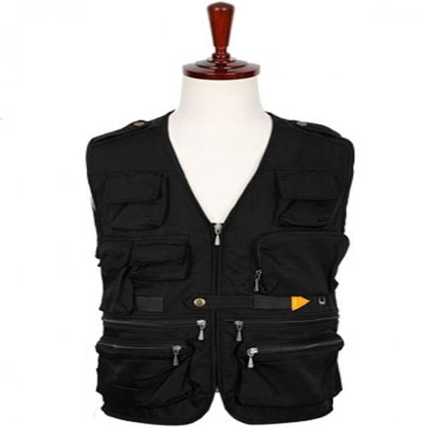 (남자옷도매) MJ-1001 대어 낚시조끼 (M-2XL) 블랙