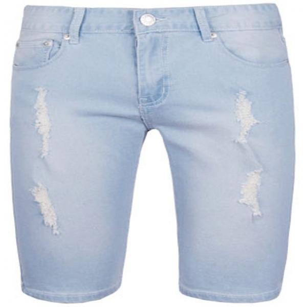 (남자옷도매) JDP-082 총알구제 하프팬츠 연청