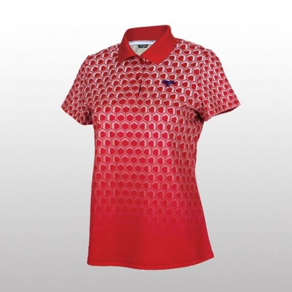 토맥스  레드 여성 티셔츠 스포츠웨어