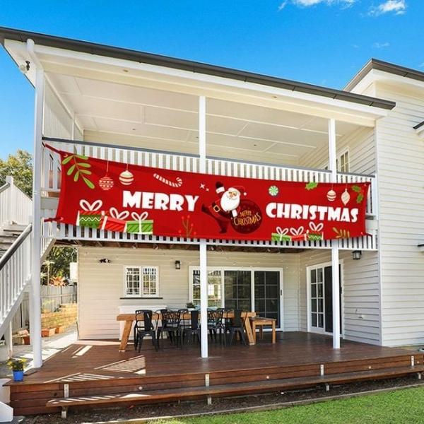 크리스마스 현수막 초대형 산타성탄 파티 데코 장식