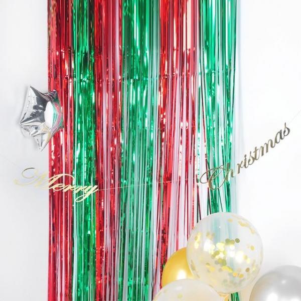 크리스마스가랜드 캘리그래피(골드)