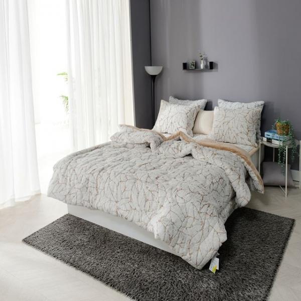 로엘 겨울잠 10mm 극세사 차렵이불 Q(퀸)세트