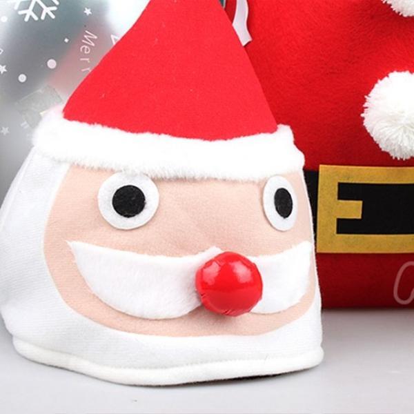 빨간코산타모자 크리스마스 선물 행사 소품 장식