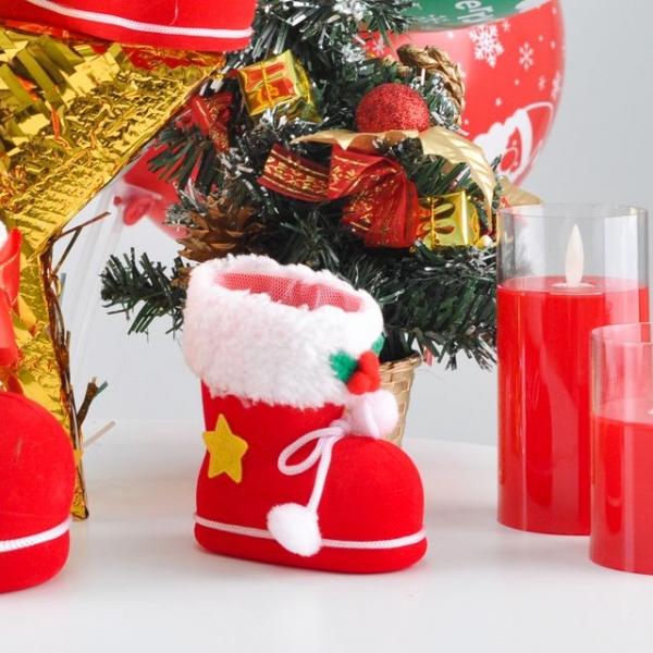 선물산타장화(미니) 크리스마스 파티 장식 소품 데코