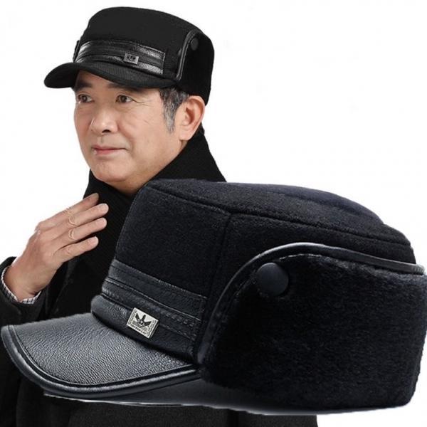 고급 남여공용 방한 귀도리 군모 귀달이 모자 벙거지