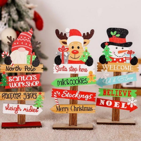 크리스마스장식표지판A