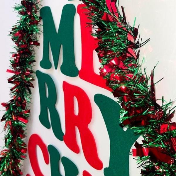 크리스마스장식모루(레드그린)