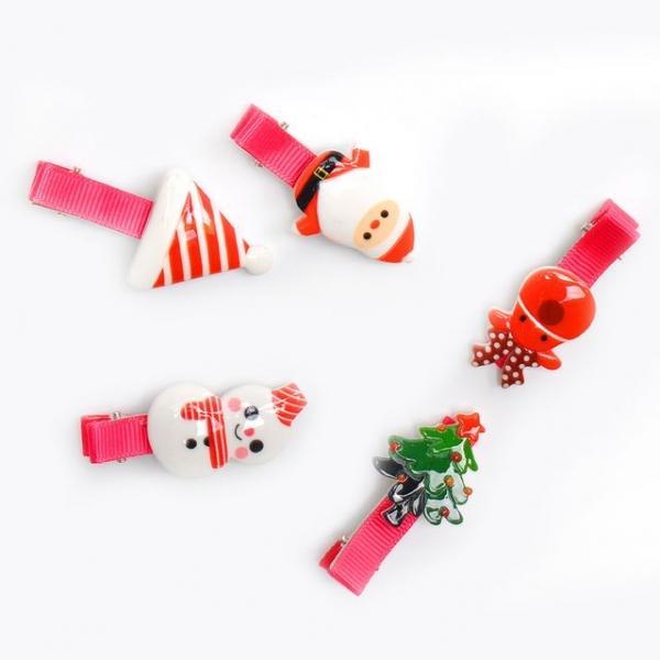 크리스마스 머리핀 파티용품 루돌프 눈사람 머리핀