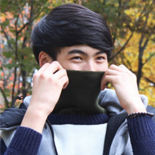 국산 니트 목폴라 넥워머 [성인 아동ver