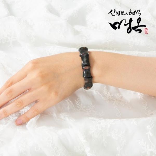 원석팔찌 매옥 반달 건강팔찌 여성용