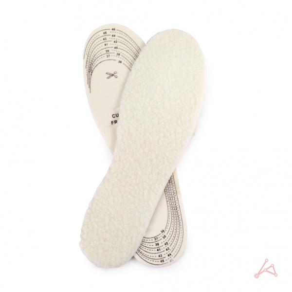 잘라쓰는 겨울 보온 양털 깔창