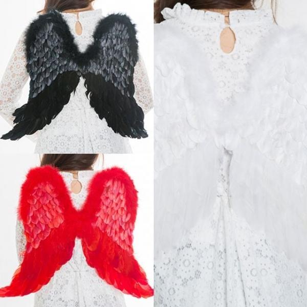 백조 깃털 날개 천사날개 크리스마스 연극 축제 행사