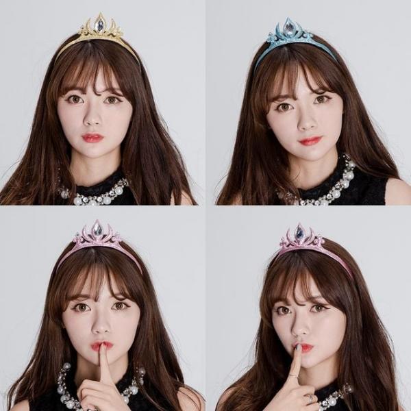 겨울 공주 머리띠 파티용품 파티머리띠 머리핀 이벤트