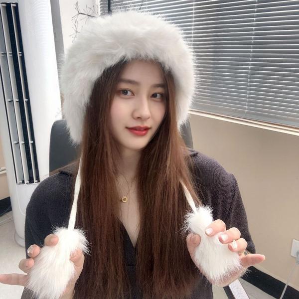 따듯한 방울 모자(그레이) 겨울모자