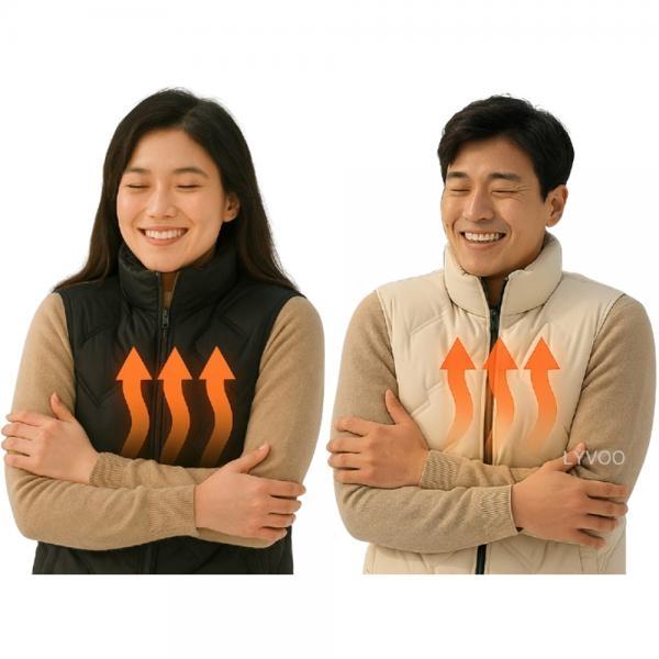 리부 LYVOO 여자조끼 남자조끼 경량조끼 가을조끼 남성조끼 누빔조끼 조끼베스트 여성조끼