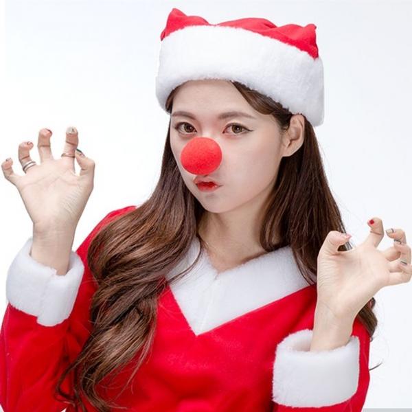 루돌프 스펀지코 2개 삐에로 산타 광대 크리스마스