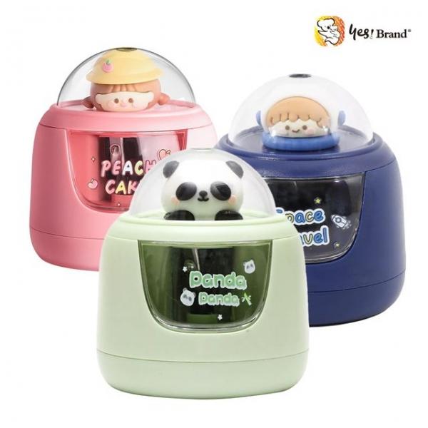 (1+1) 큐티 전동 연필깎이 연필깍이 세트 연필깍기세트 졸업 선물 입학 입학식 크리스마스