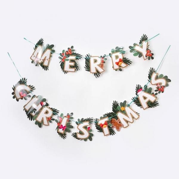 크리스마스장식가랜드(럭셔리/포인꽃) 크리스마스가랜드