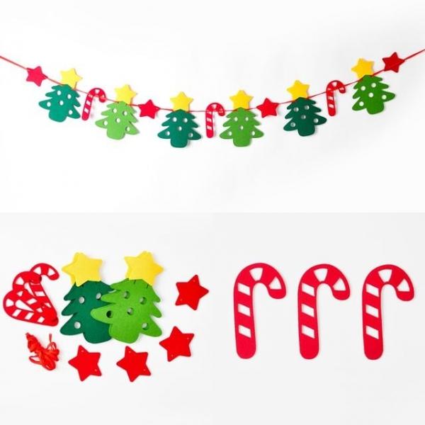 크리스마스펠트가랜드(럭셔리/트리) 크리스마스가랜드