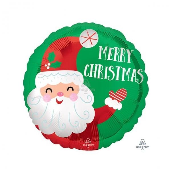 크리스마스은박풍선(45cm)산타