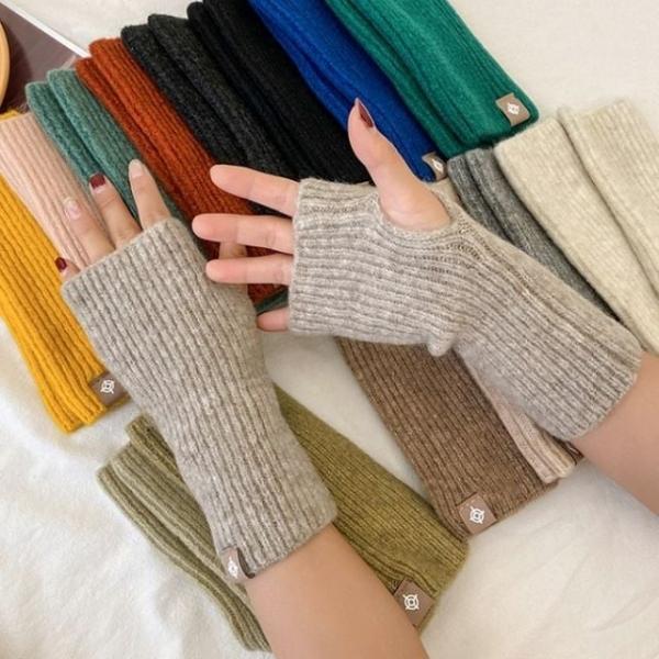 핑거리스 핸드 워머 손 장갑 손목 보호대 겨울 보온