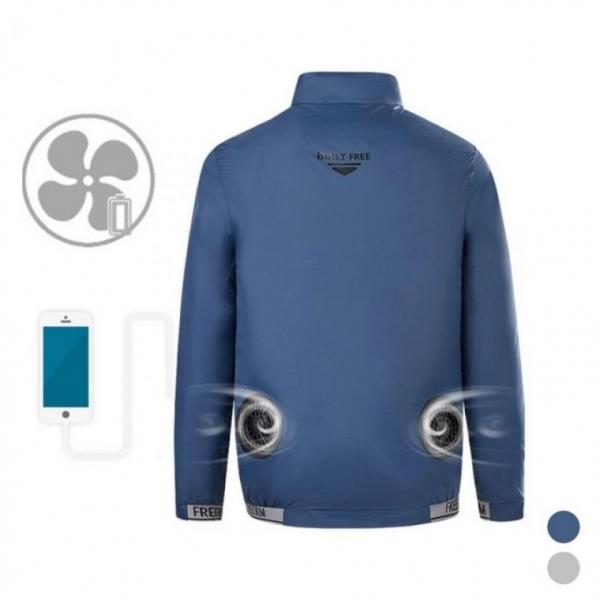 급속 냉각 빅팬 선풍기 점퍼 여름 냉풍 작업복 자켓