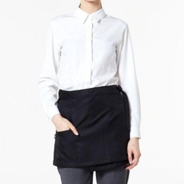 허리형 미니 엉덩이 덮개 앞치마 블랙 요리 주방 바리스타앞치마 겨울앞치마 원피스형앞치마 주방방수앞치
