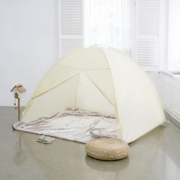 따시방 난방텐트 중대 3인 방풍 방한 차단 1인용난방텐트 휴대용난방 침대용텐트 우풍 방한텐트