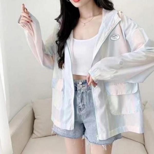 그라데이션 바람막이 3 0 양털자켓 여자자켓 바람막이 프릴가디건 겨울코트