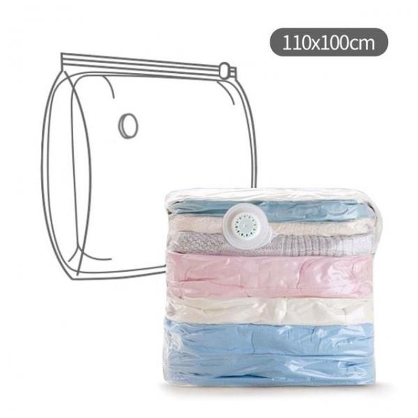 침구류압축팩 지퍼백 겨울옷보관 비닐백 의류정리 110x100cm