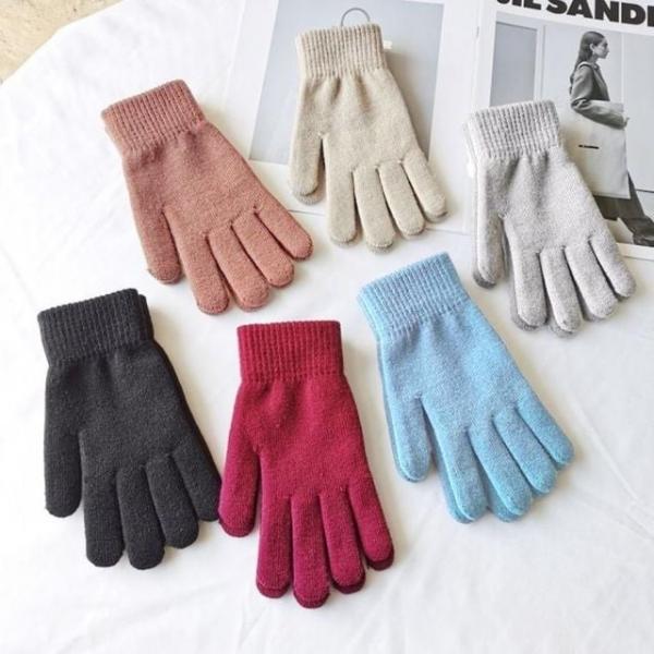 토피카 피치기모 베이직 방한 장갑 3 8 겨울 방한 니트 베이직 기본 장갑